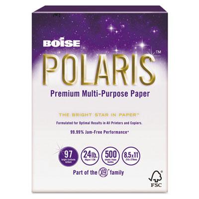 Boise Polaris 8-1/2" X 11" 24lb 5000-sheets Premium Multipurpose Copy Paper