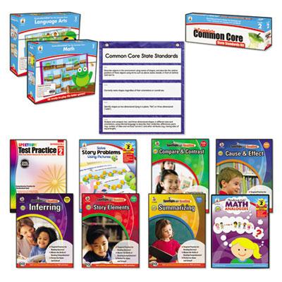 Carson-dellosa Common Core Math & Language Arts Grade 2 Kit