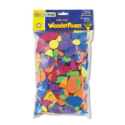 Chenille Kraft Wonderfoam Shapes Assorted Shapes/colors 720 Pieces/pack