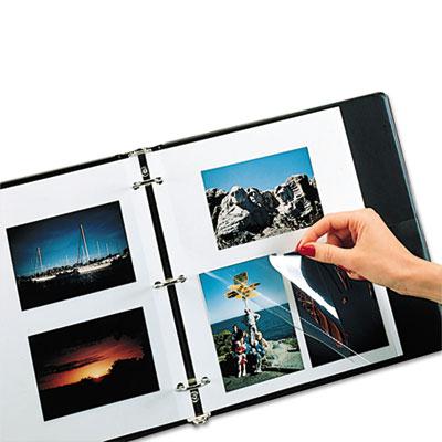 C-line 9" X 11" Redi-mount Self-adhesive Photo Storage Sheets 50/box