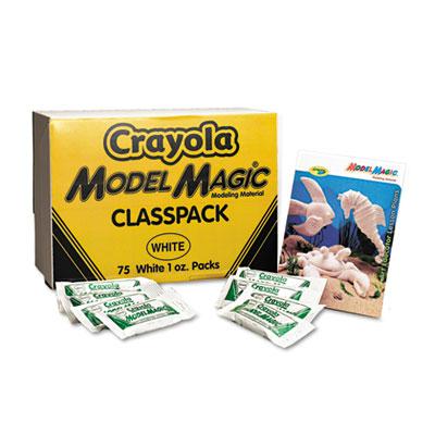 Crayola 1 Oz Model Magic Modeling Compound White 75/pack
