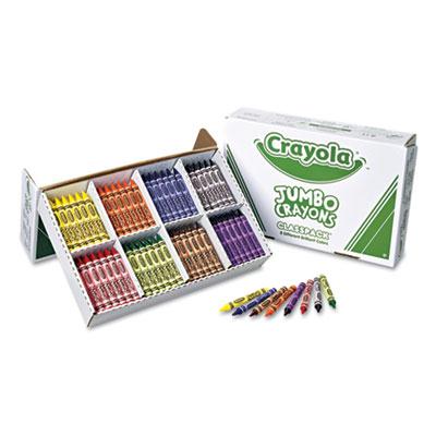 Crayola Jumbo Classpack Crayons 8-colors 200-crayons