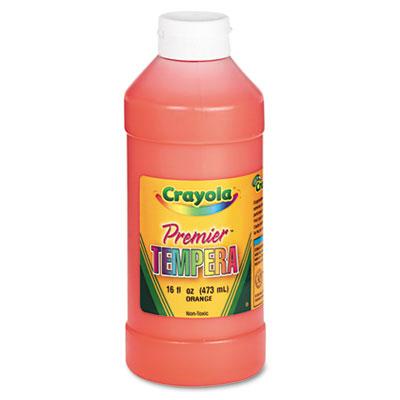 Crayola Premier 16 Oz Tempera Paint Orange