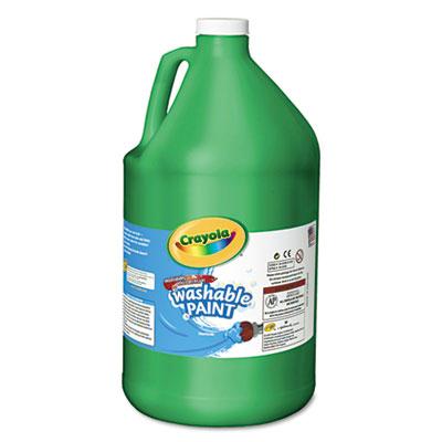 Crayola 1-gallon Washable Paint Bottle Green