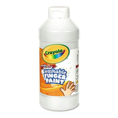 Crayola 16 Oz Washable Fingerpaint Bottle White