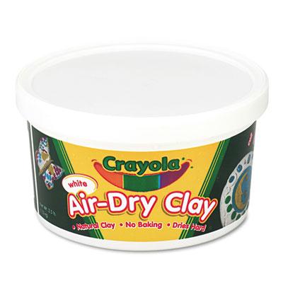 Crayola 2-1/2 Lbs Air-dry Clay White