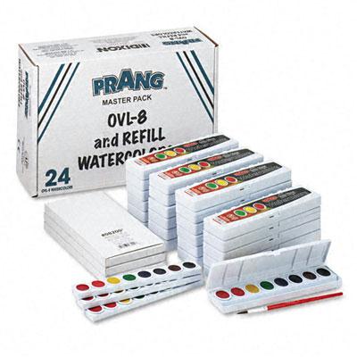 Prang 8-color Professional Watercolors Masterpack 36/set
