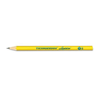 Dixon Ticonderoga Laddie #2 Yellow Woodcase Pencils 12-pack