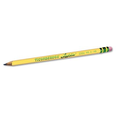 Dixon Ticonderoga Laddie #2 Yellow Woodcase Microban Pencils 12-pack