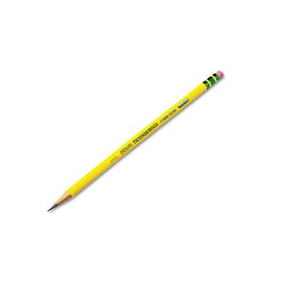 Dixon Ticonderoga #3 Yellow Woodcase Pencils 12-pack