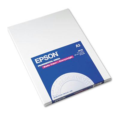 Epson Premium 11-3/4" X 16-1/2" 45lb 50-sheets Matte Presentation Paper