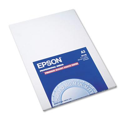 Epson 11-3/4" X 16-1/2" 68lb 20-sheets High-gloss Photo Paper