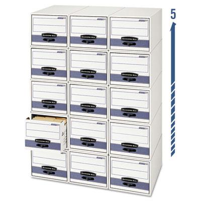 Bankers Box 12-1/2" X 23-1/4" X 10-3/8" Letter Storage Drawers 6/carton