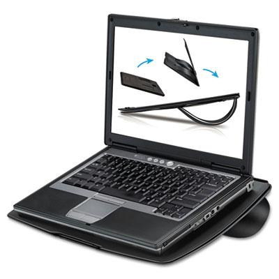 Fellowes 5/16" H Non-skid Laptop Riser Black