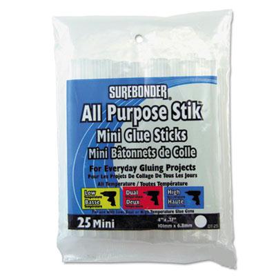 Surebonder All Temperature Hot Melt Glue Gun Sticks 25/pack