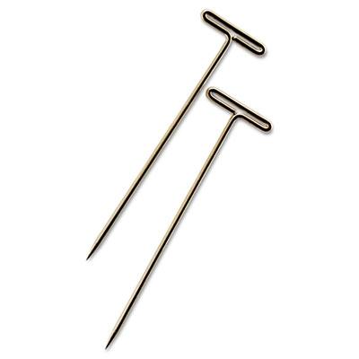 Gem 1-1/2" Length Silver Steel T-pins 100/box
