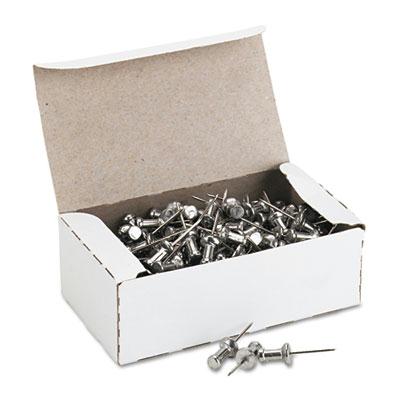 Gem 5/8" Head Aluminum Push Pins 100/box
