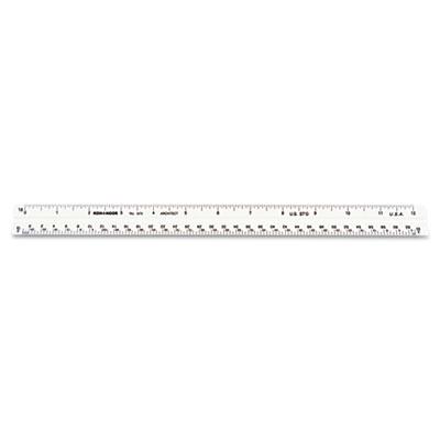 Chartpak 12" Triangular Scale Ruler For Architects