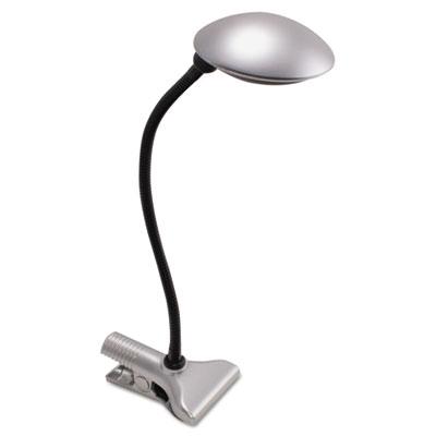 Ledu 18" H Clip-on LED Desk Lamp Silver