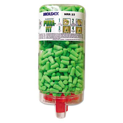 Moldex Pura-fit Plugstation Cordless Earplug Dispenser 33nrr Bright Green 500 Pairs