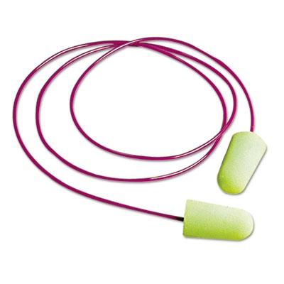 Moldex Pura-fit Single-use Corded Earplugs 33nrr Bright Green 100 Pairs
