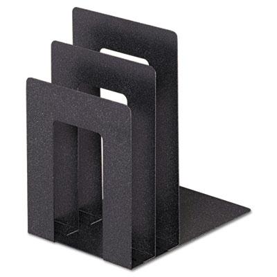 Steelmaster 3-compartment Soho Bookend With Squared Corners Granite