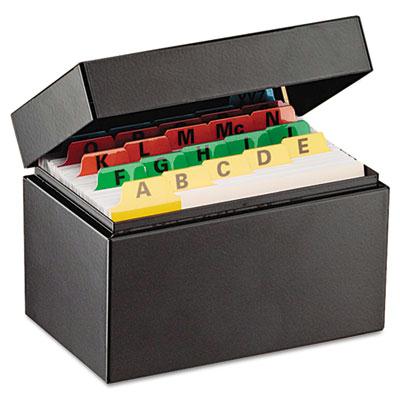 Steelmaster 3 5/8" Index Card File Holds 400 3" X 5" Cards