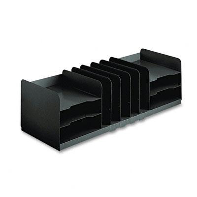 Steelmaster 11-section Steel Adjustable Combination Organizer Black