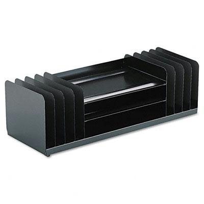 Steelmaster 11-section Jumbo Steel Organizer For Large Forms Black