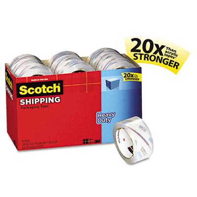 Scotch 1.88" X 54.6 Yds Clear Heavy-duty Packaging Tape 3" Core 18-pack