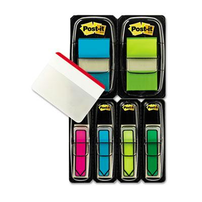 Post-it 100 1" Flags 96 1/2" Arrows & 12 2" Filing Tab Value Pack