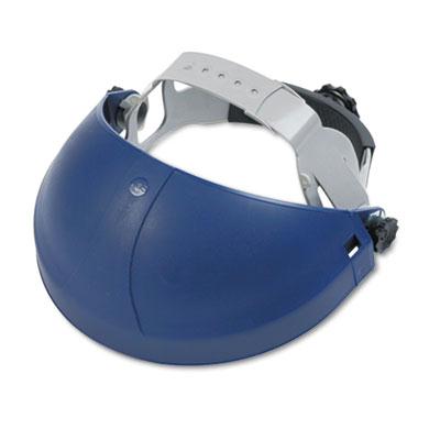 3m Tuffmaster Deluxe Headgear With Ratchet Adjustment Blue