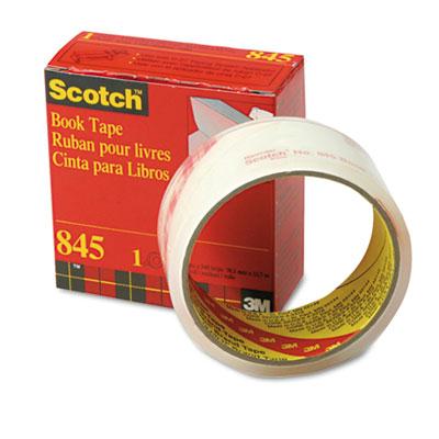 Scotch 1-1/2" X 15 Yds Clear Book Repair Tape 3" Core