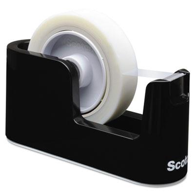 Scotch Heavy-duty Weighted Tape Dispenser Black 3" Core