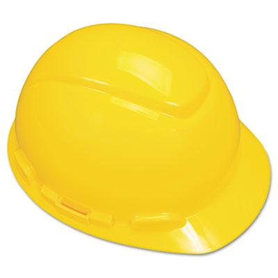 3m H-700 Series 4 Point Ratchet Suspension Hard Hat Yellow