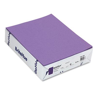 Mohawk Britehue 8-1/2" X 11" 24lb 500-sheets Violet Multipurpose Colored Paper