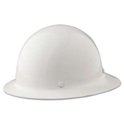 Msa Skullgard Ratchet Suspension Protective Hard Hat Size 6-1/2 To 8 White
