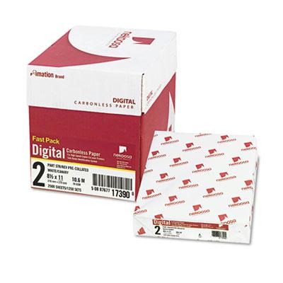 Nekoosa 8.5" X 11" 1250-sets 2-part Fast Pack Digital Carbonless Paper