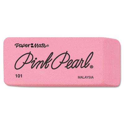 Paper Mate Pink Pearl Large Eraser 12-pack