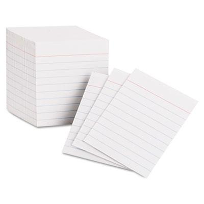 Oxford 3" X 2-1/2" 200-cards White Mini Ruled Index Cards
