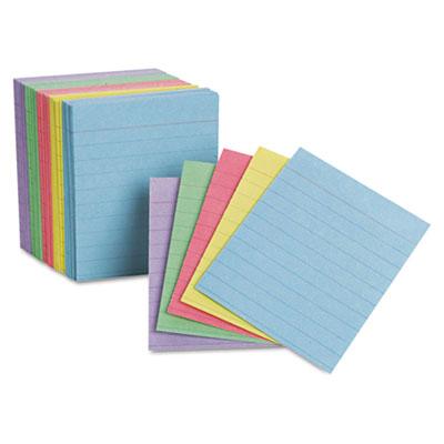 Oxford 3" X 2-1/2" 200-cards Assorted Colors Mini Ruled Index Cards