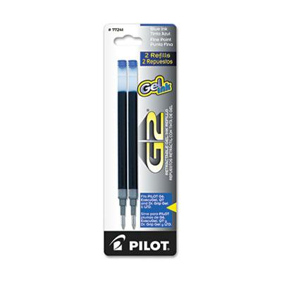 Pilot Refill For Gel Pens Blue Ink 2-pack