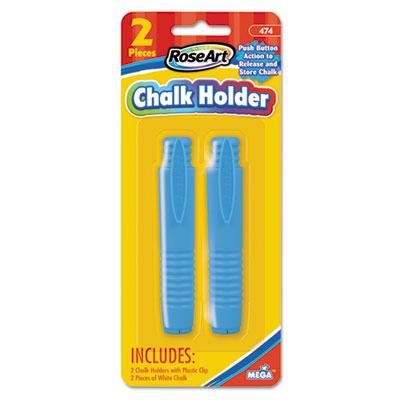 Roseart Plastic 3/8" Chalk Holder With Pocket Clips 2-pack