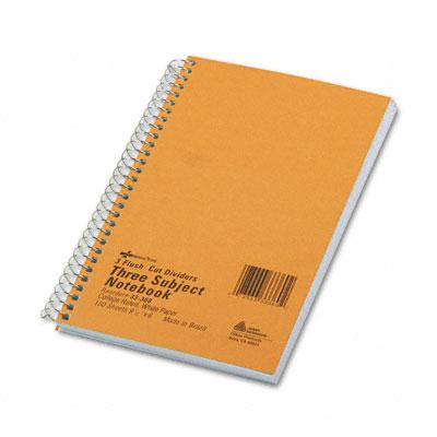 National Brand 6" X 9-1/2" 150-sheet College Rule Notebook Blue Cover