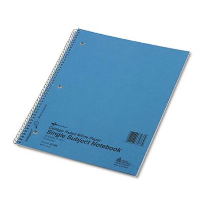 National Brand 8-7/8" X 11" 50-sheet College Rule Notebook Blue Cover