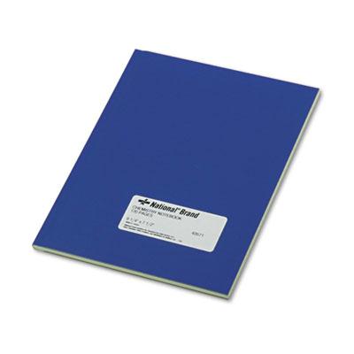 National Brand 7-1/2" X 9-1/4" 60-sheet Narrow Rule Chemistry Notebook Blue Cover