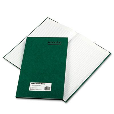 National Brand 7-1/4" X 12-1/4" 150-page Emerald Account Book Green Cover