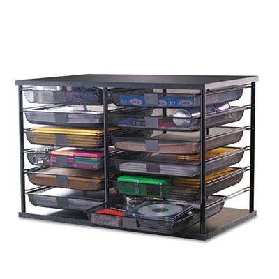 Rubbermaid 12-compartment Organizer With Mesh Drawers
