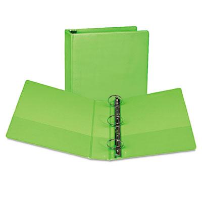Samsill 2" Capacity 8-1/2" X 11" Round Ring Fashion View Binder Lime 2-pack