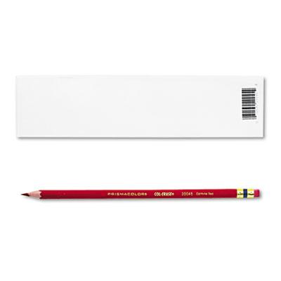 Prismacolor Col-erase 0.7 Mm Carmine Red Woodcase Pencils 12-pack